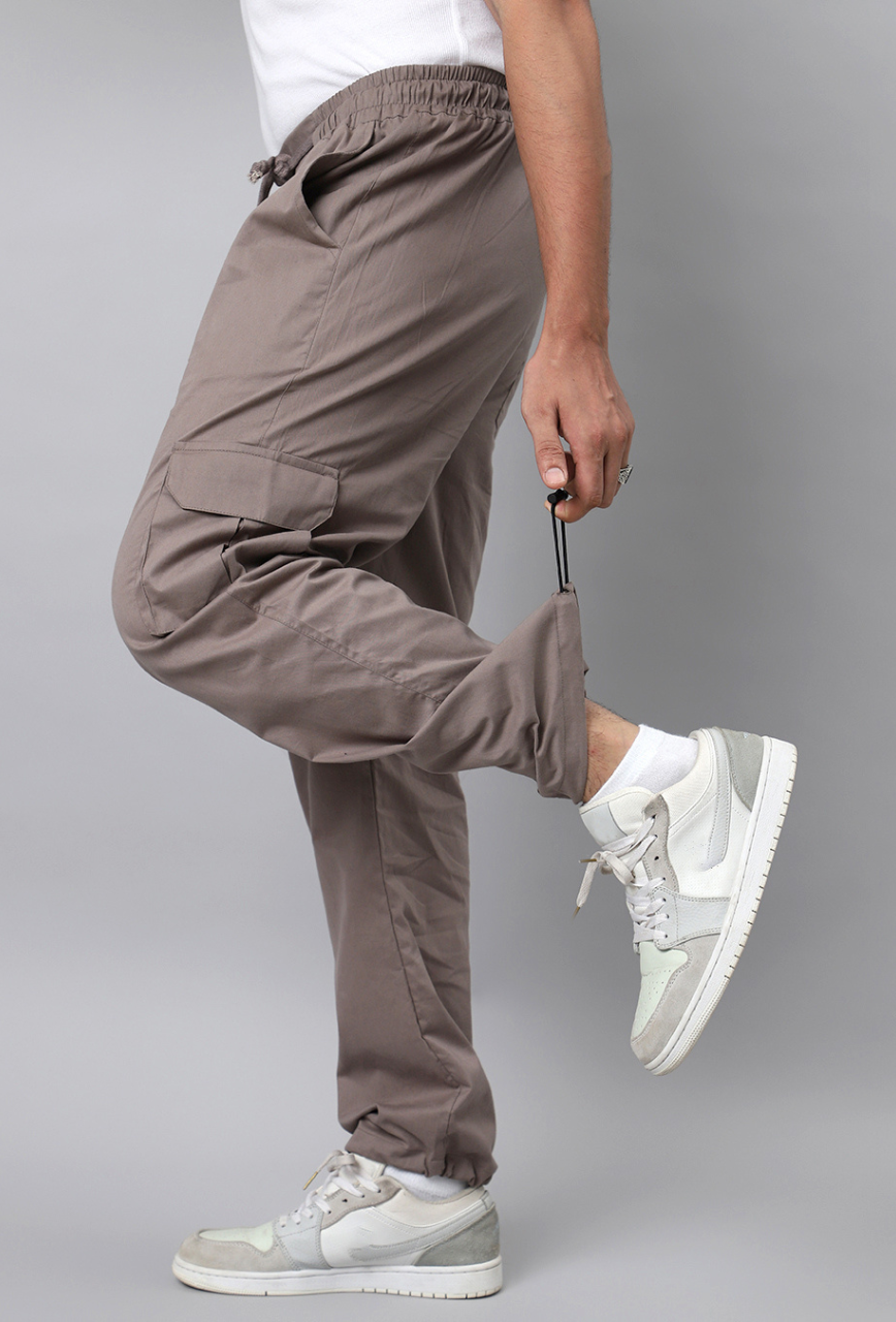 Olive Cargo Baggy Pant