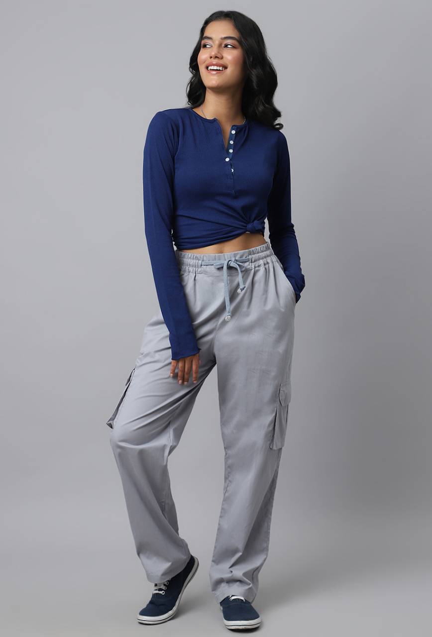 Graphite Cargo Baggy Pant