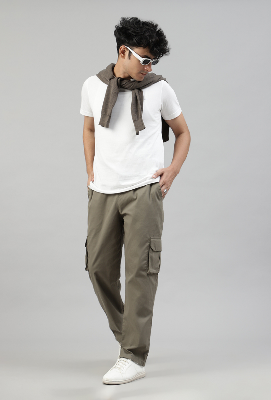 Sage Stride Cargo Baggy Pant