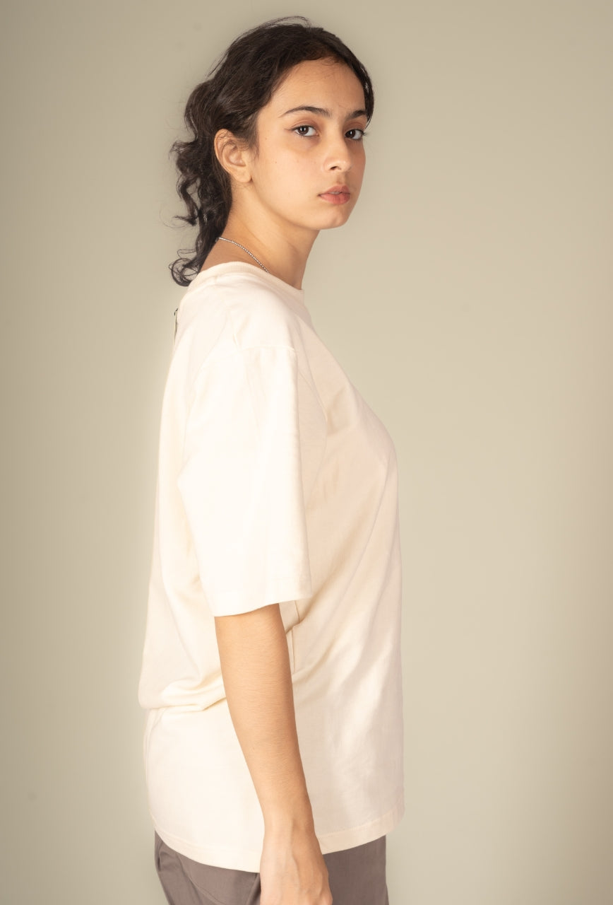 Oatmilk Oversized Tee