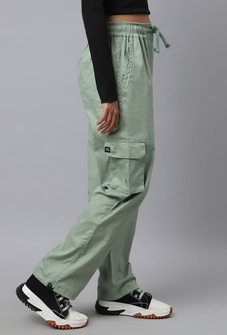 Sage Cargo Parachute Pant