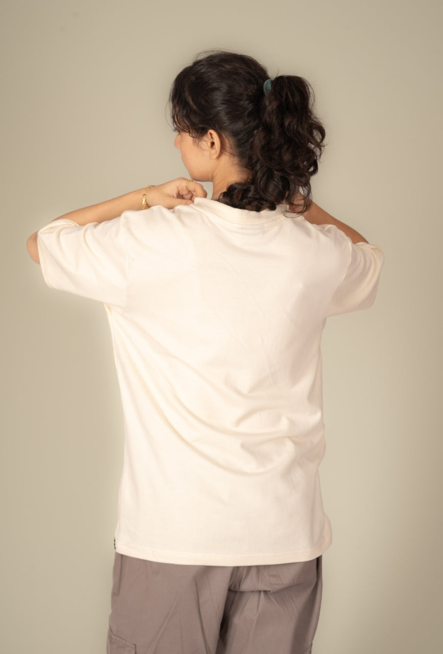 Oatmilk Oversized Tee