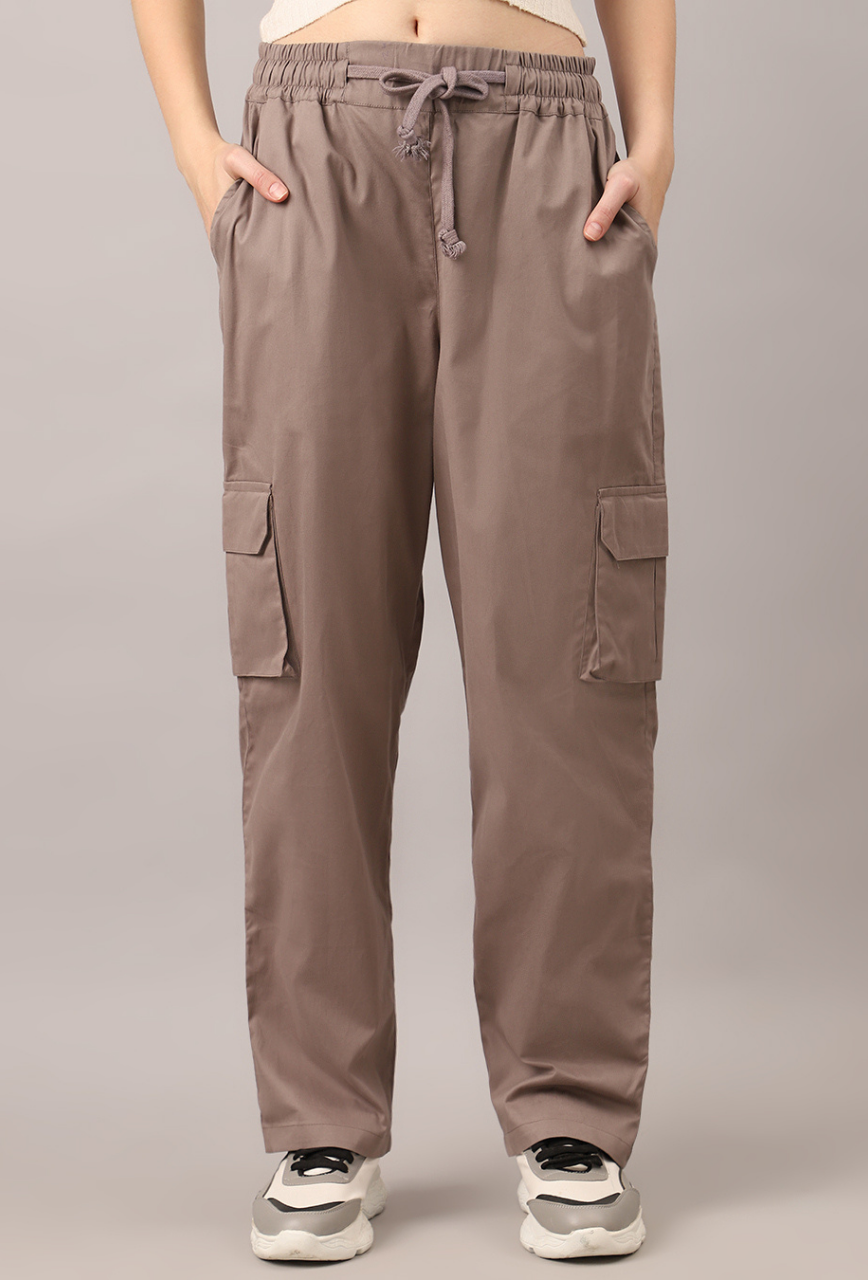 Olive Cargo Baggy Pant