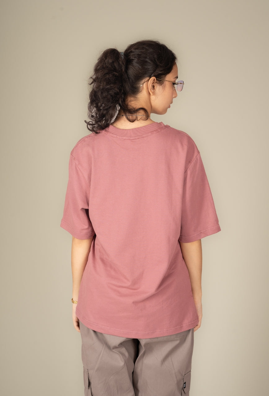 Plum Oversized Tee