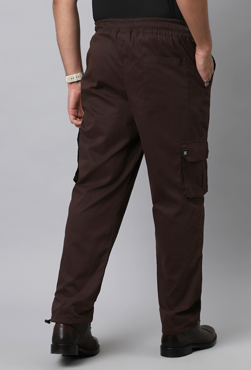 Mocha Cargo Parachute Pant