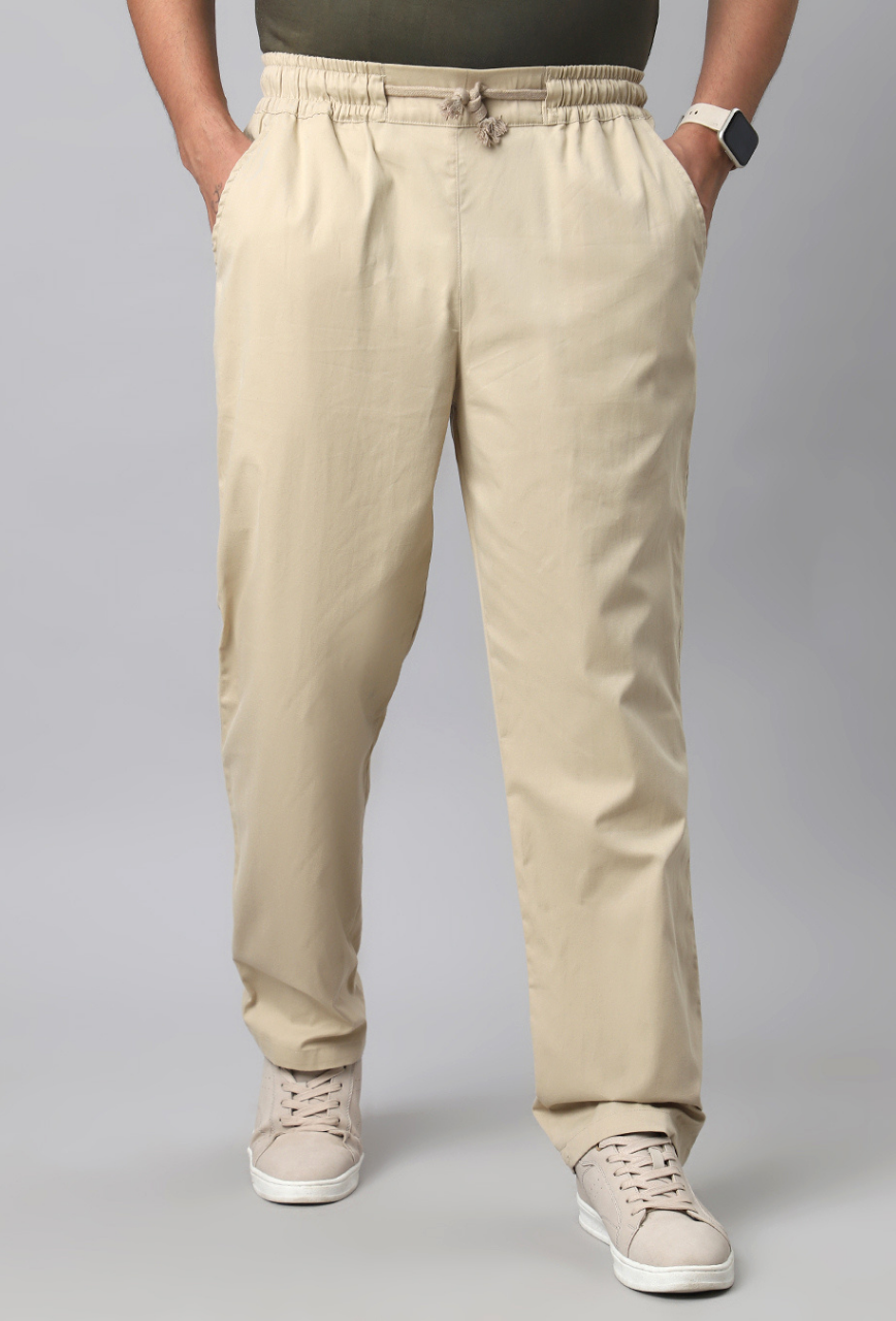 Sand Beige Baggy Pant
