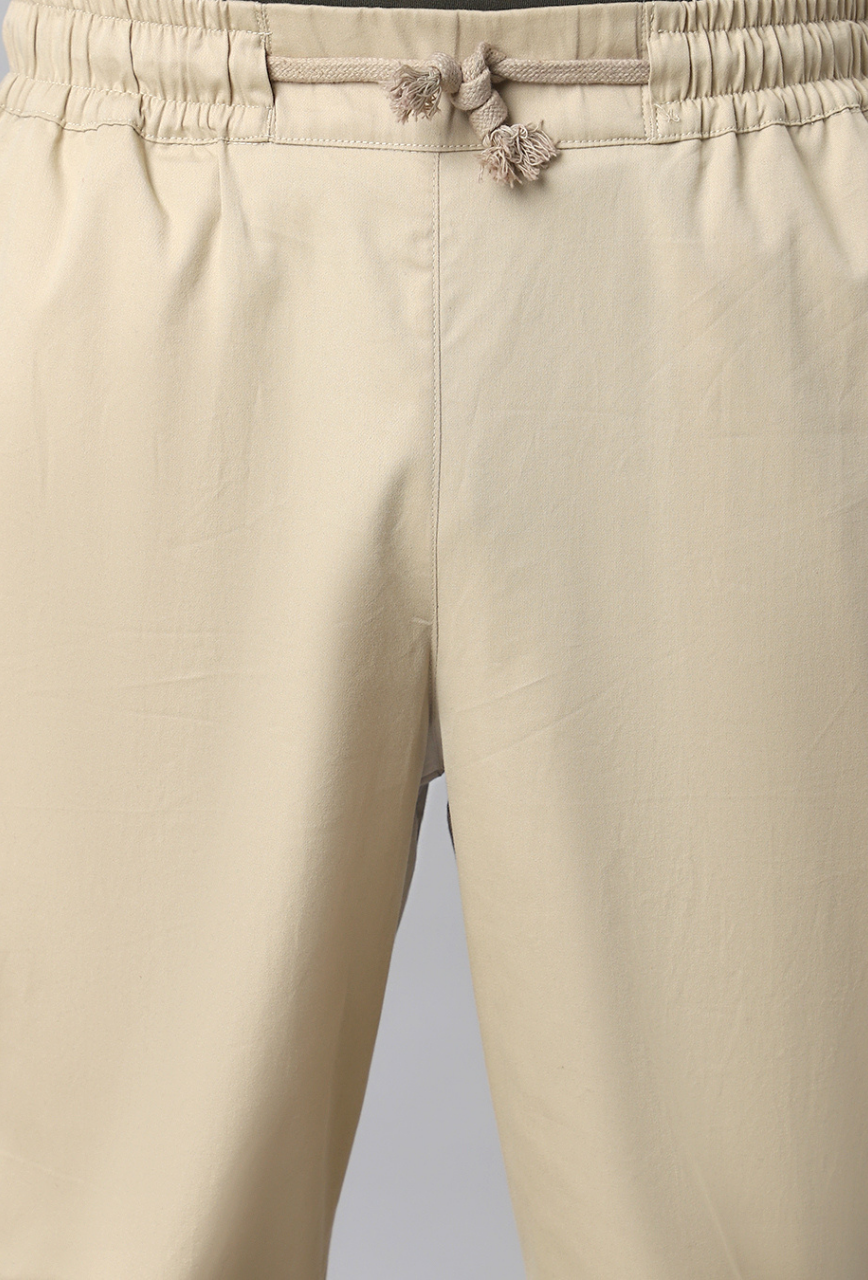 Sand Beige Baggy Pant
