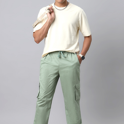 Sage Cargo Baggy Pant - Unisex Comfy Pant