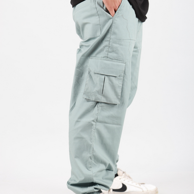 Forest Green Cargo Harem Pant -Unisex Hoppers