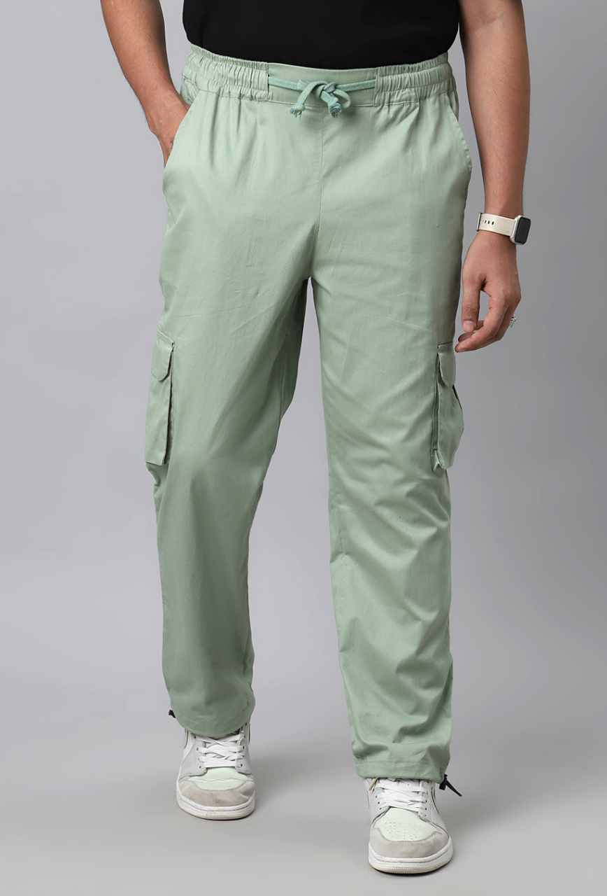 Sage Cargo Parachute Pant - Unisex Comfy Pant