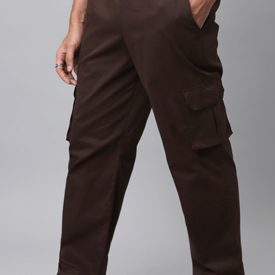 Mocha Cargo Baggy Pant - Unisex Comfy Pant