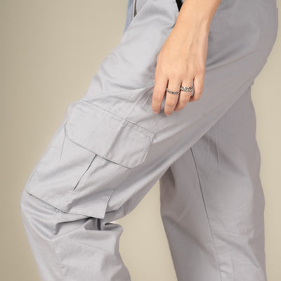 Graphite Cargo Parachute Pant - Unisex Comfy Pant