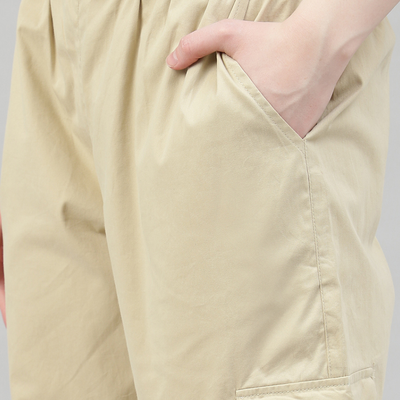 Sand Beige 4 Cargo Pocket Baggy Pant