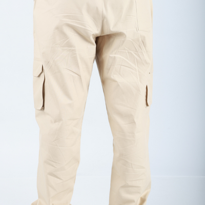 Sand Beige Cargo Baggy Pant - Unisex Comfy Pant