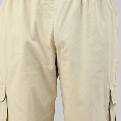 Sand Beige 4 Cargo Pocket Baggy Pant