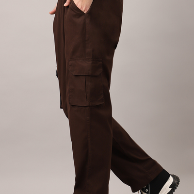 Mocha Cargo Baggy Pant - Unisex Comfy Pant