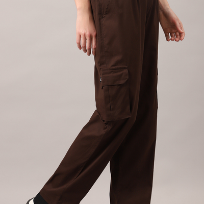 Mocha Cargo Baggy Pant - Unisex Comfy Pant