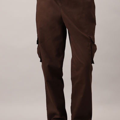 Mocha Cargo Parachute Pant - Unisex Comfy Pant