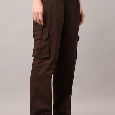 Mocha Cargo Parachute Pant - Unisex Comfy Pant