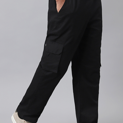 Black Cargo Baggy Pant - Unisex Comfy Pant