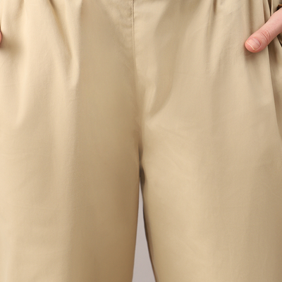 Sand Beige Baggy Pant - Unisex Comfy Pant