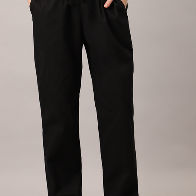 Space Black Baggy Pant - Unisex Comfy Pant