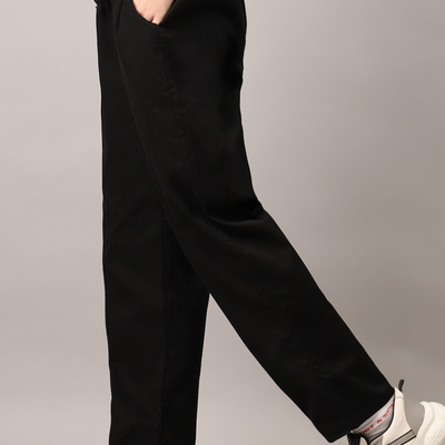 Space Black Baggy Pant - Unisex Comfy Pant