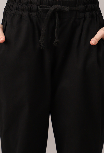 Space Black Baggy Pant