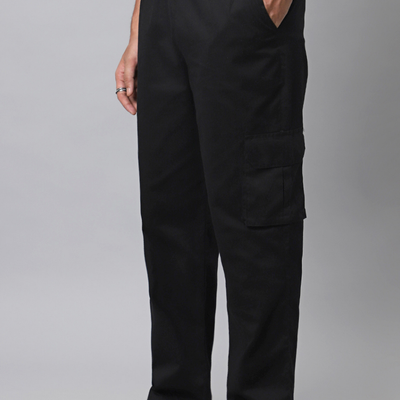 Black Cargo Baggy Pant - Unisex Comfy Pant