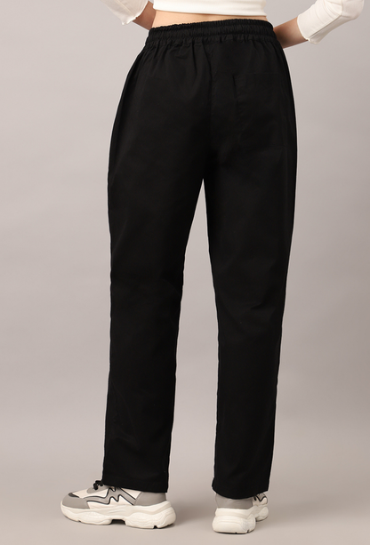 Space Black Baggy Pant