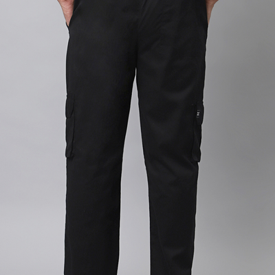 Black Cargo Baggy Pant - Unisex Comfy Pant