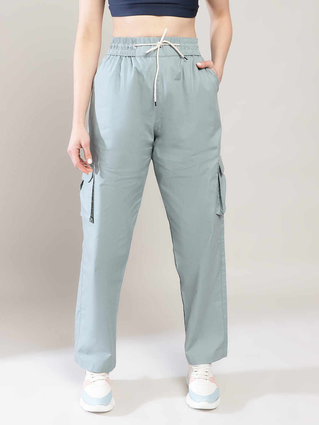 Forest Green Cargo Baggy Pant - Comfy Pant