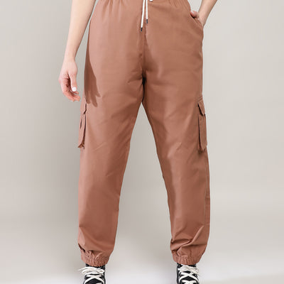 Earth Brown Cargo Harem Pant - Hoppers