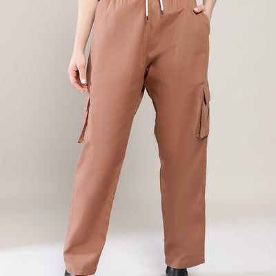 Earth Brown Cargo Baggy Pant - Comfy Pant