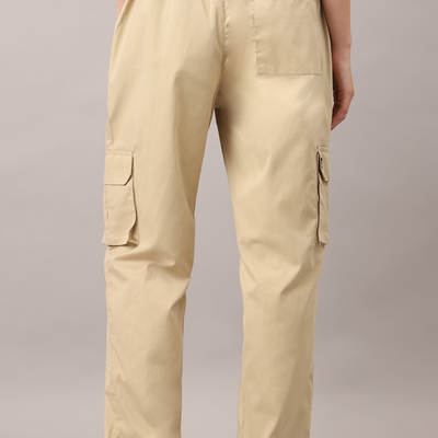 Sand Beige Cargo Baggy Pant - Unisex Comfy Pant