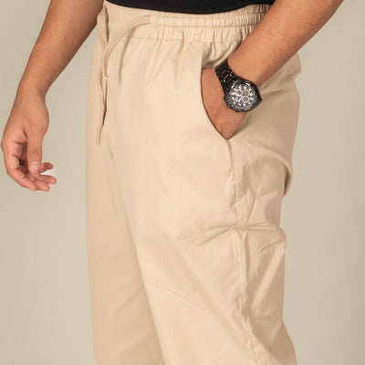 Sand Beige Baggy Pant