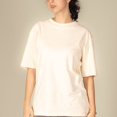 Oatmilk Oversized Tee