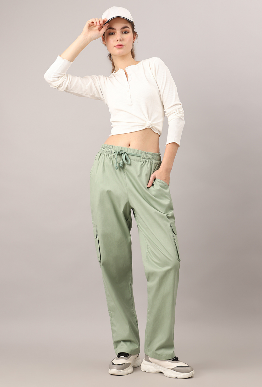 Sage Cargo Baggy Pant - Unisex Comfy Pant