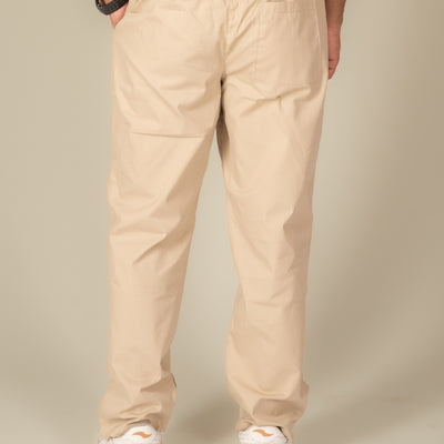 Sand Beige Baggy Pant