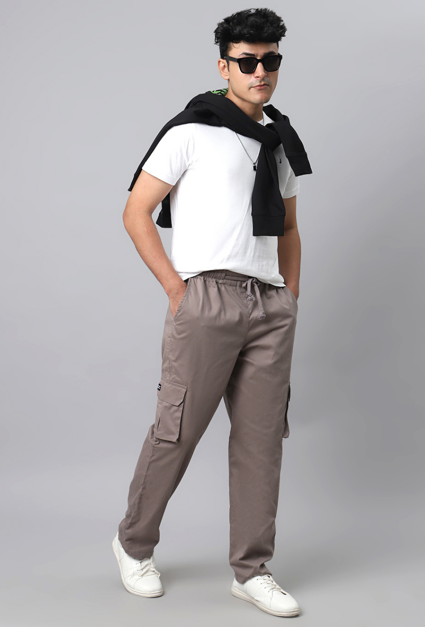 Olive Cargo Parachute Pant - Unisex Comfy Pant