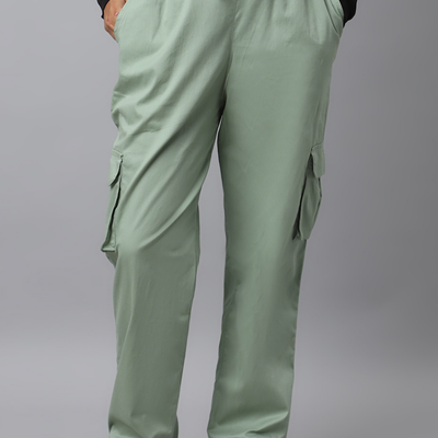 Sage Cargo Parachute Pant - Unisex Comfy Pant