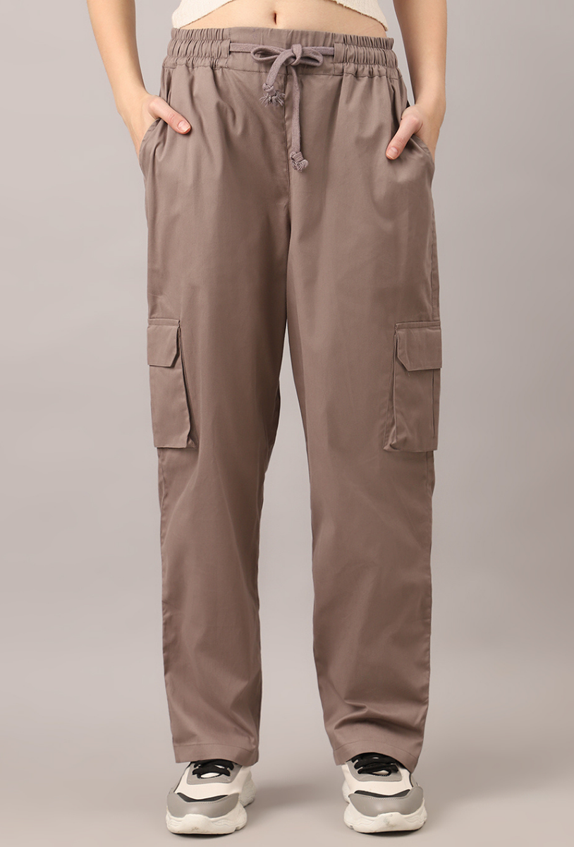 Olive Cargo Baggy Pant - Unisex Comfy Pant