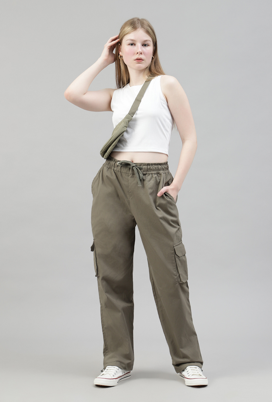 Sage Stride Cargo Parachute Pant - Unisex Comfy Pant