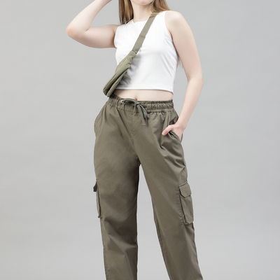 Sage Stride Cargo Parachute Pant - Unisex Comfy Pant