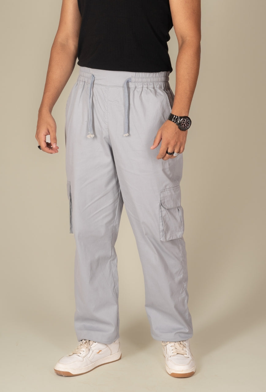 Graphite Cargo Parachute Pant - Unisex Comfy Pant