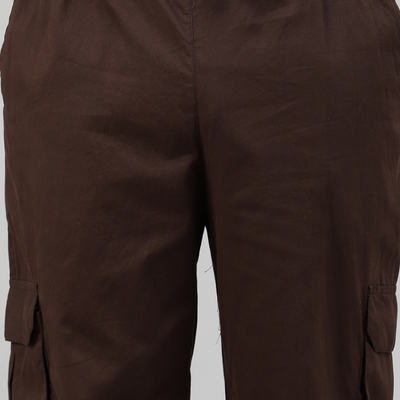 Mocha 4 Cargo Pocket Baggy Pant