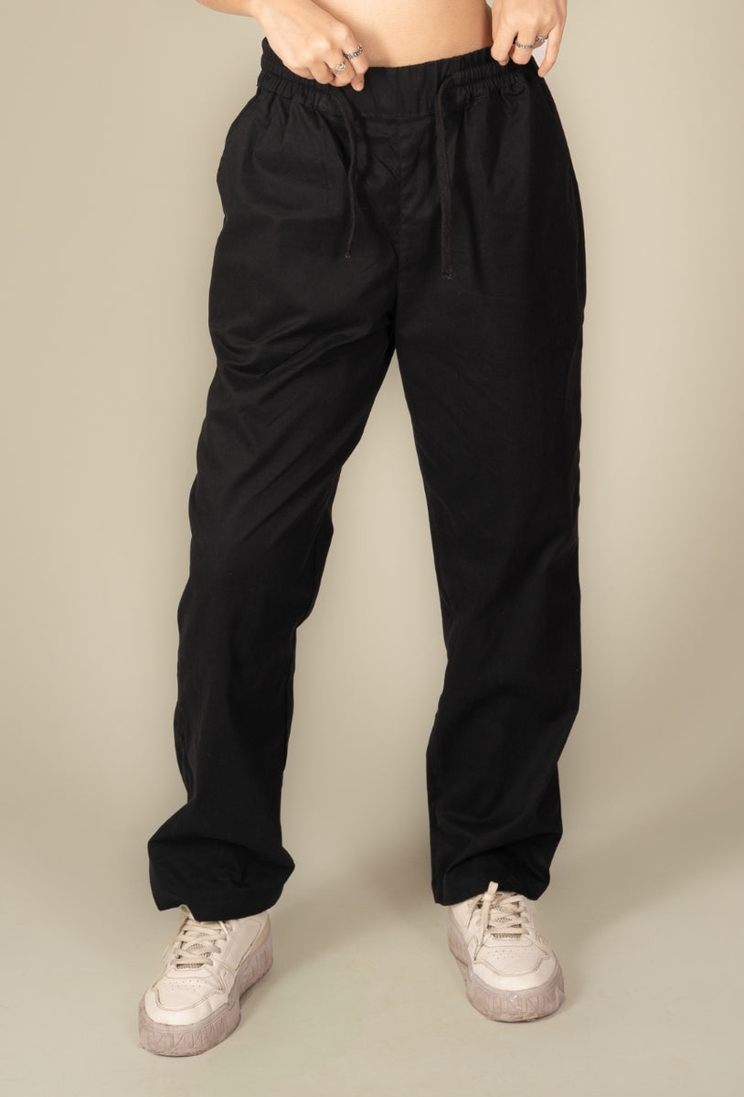 Space Black Baggy Pant - Unisex Comfy Pant