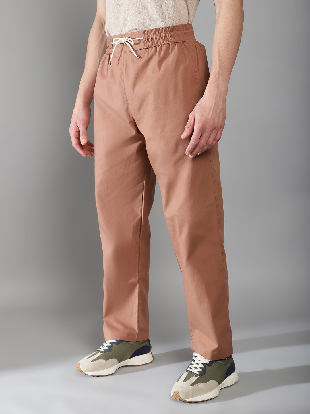 brown baggy pant