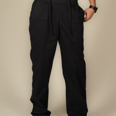 Space Black Baggy Pant - Unisex Comfy Pant