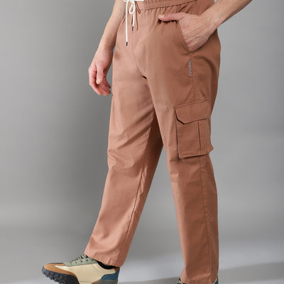 Earth Brown Cargo Baggy Pant - Comfy Pant